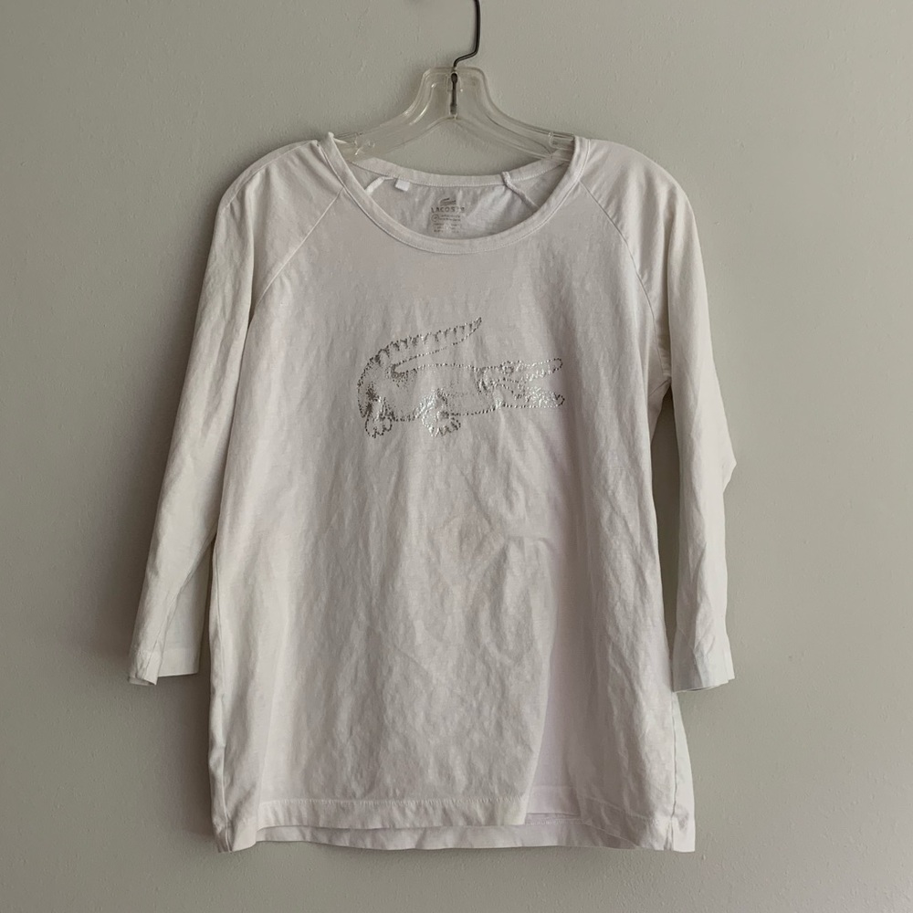 Lacoste 3/4 sleeve t-shirt